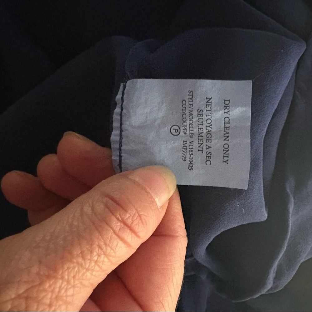 Vince Women's Blouse in Soft Blue Sz S - Picture 10 of 10